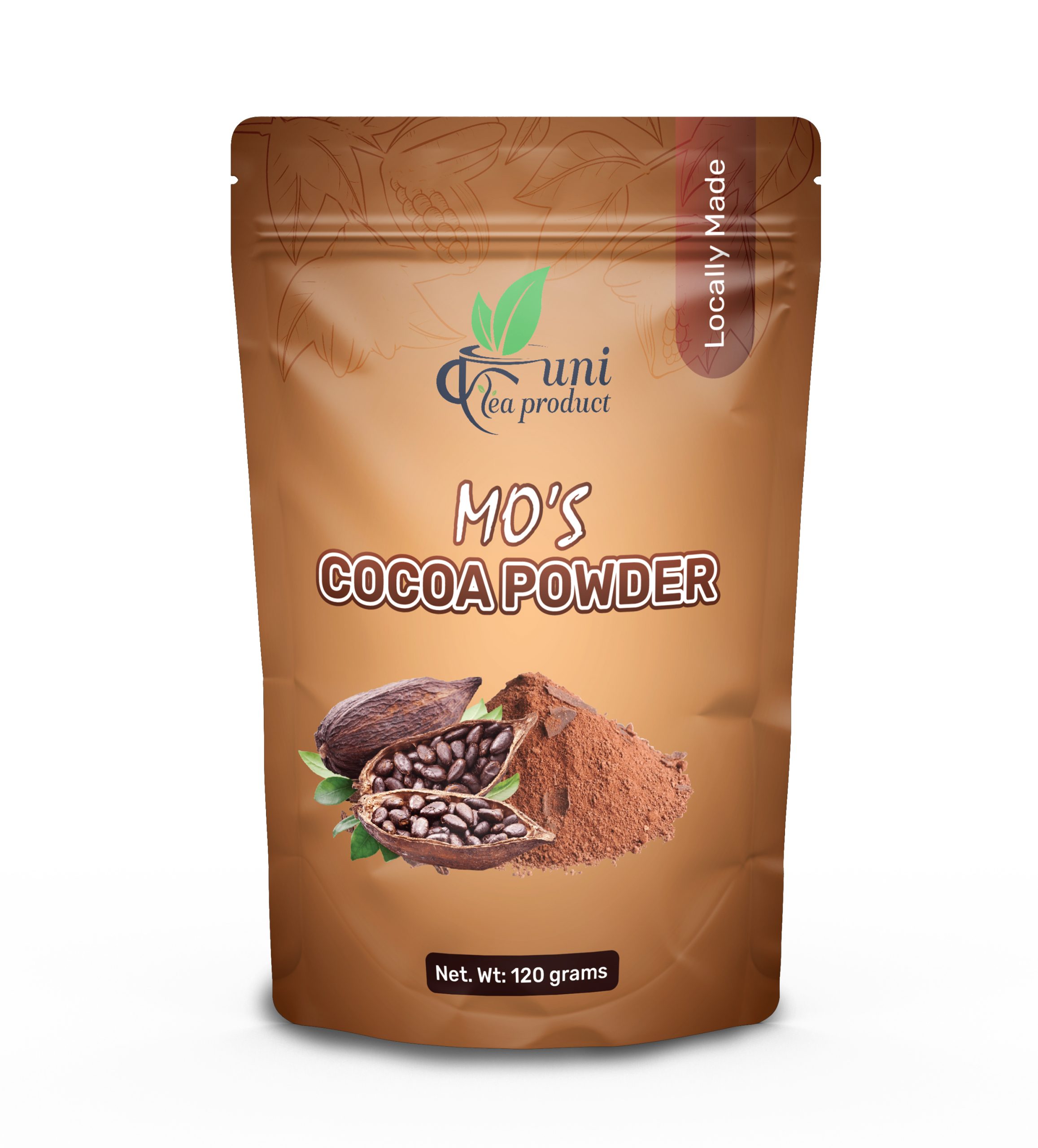 cocoa powder mockup
